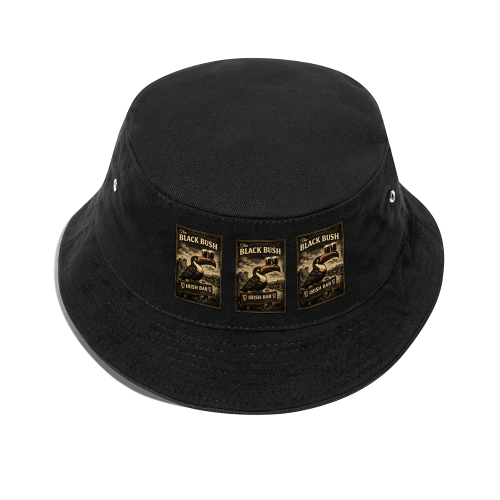 TeeFEVA Bucket Hat BLACK BUSH IRISH BAR CHESTER - Bucket Hat