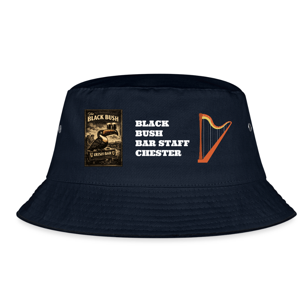 TeeFEVA Bucket Hat BLACK BUSH IRISH BAR STAFF CHESTER - BAR STAFF Bucket Hat