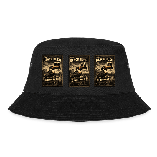 TeeFEVA Bucket Hat BLACK BUSH IRISH BAR STAFF CHESTER - BAR STAFF Bucket Hat