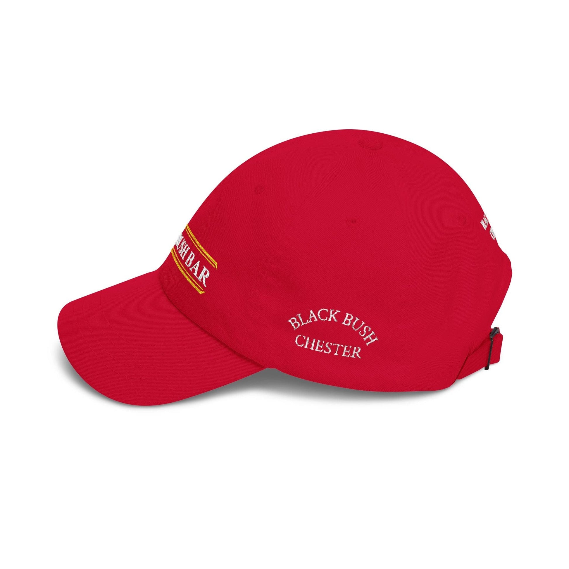 TeeFEVA Hats Classic Dad Cap — Vintage Embroided "Black Bush Bar"
