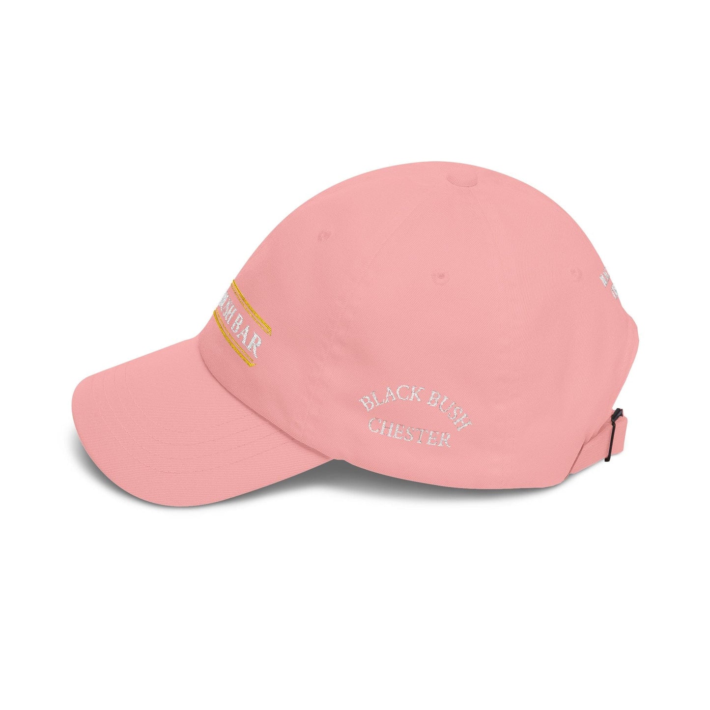 TeeFEVA Hats Classic Dad Cap — Vintage Embroided "Black Bush Bar"
