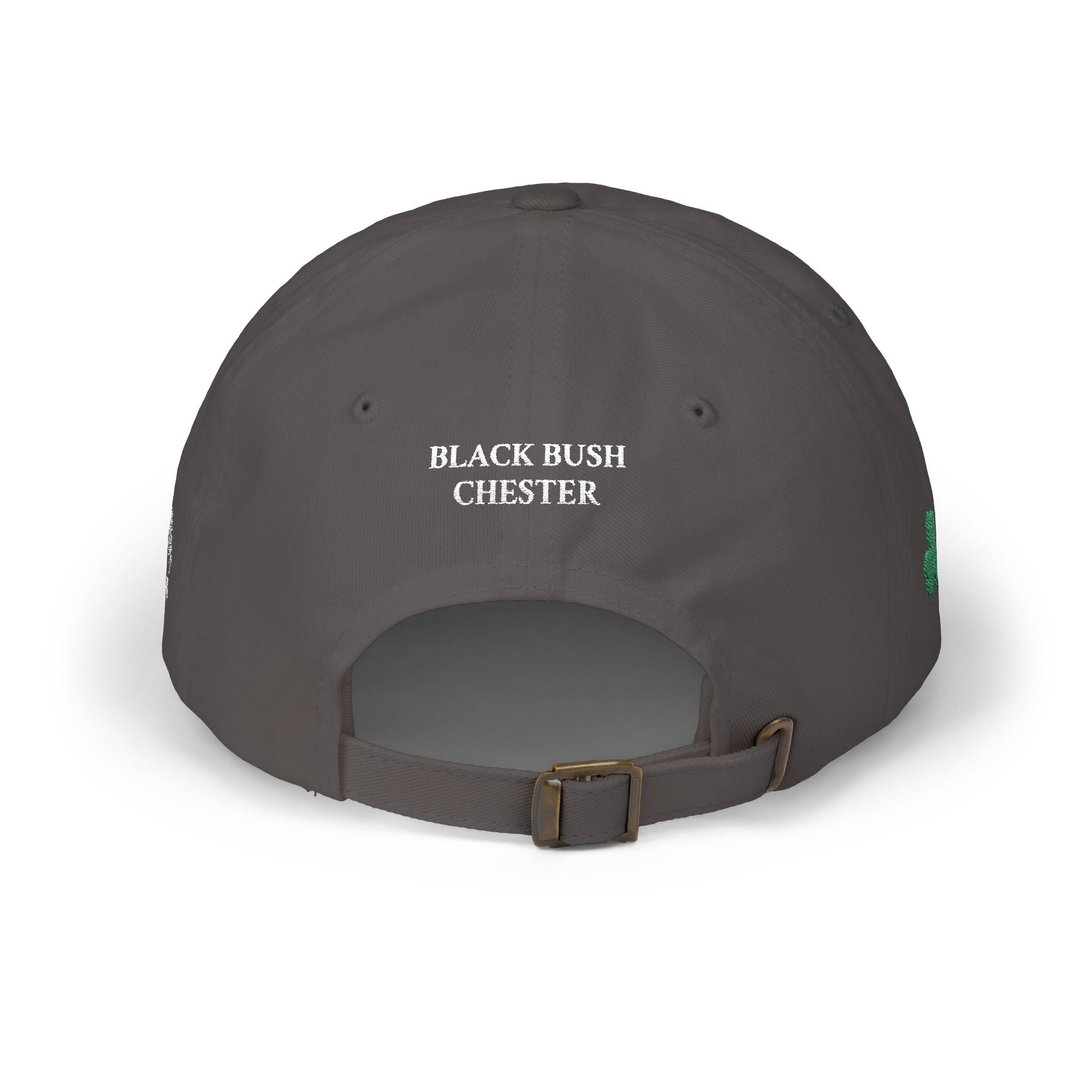 TeeFEVA Hats Classic Dad Cap — Vintage Embroided "Black Bush Bar"