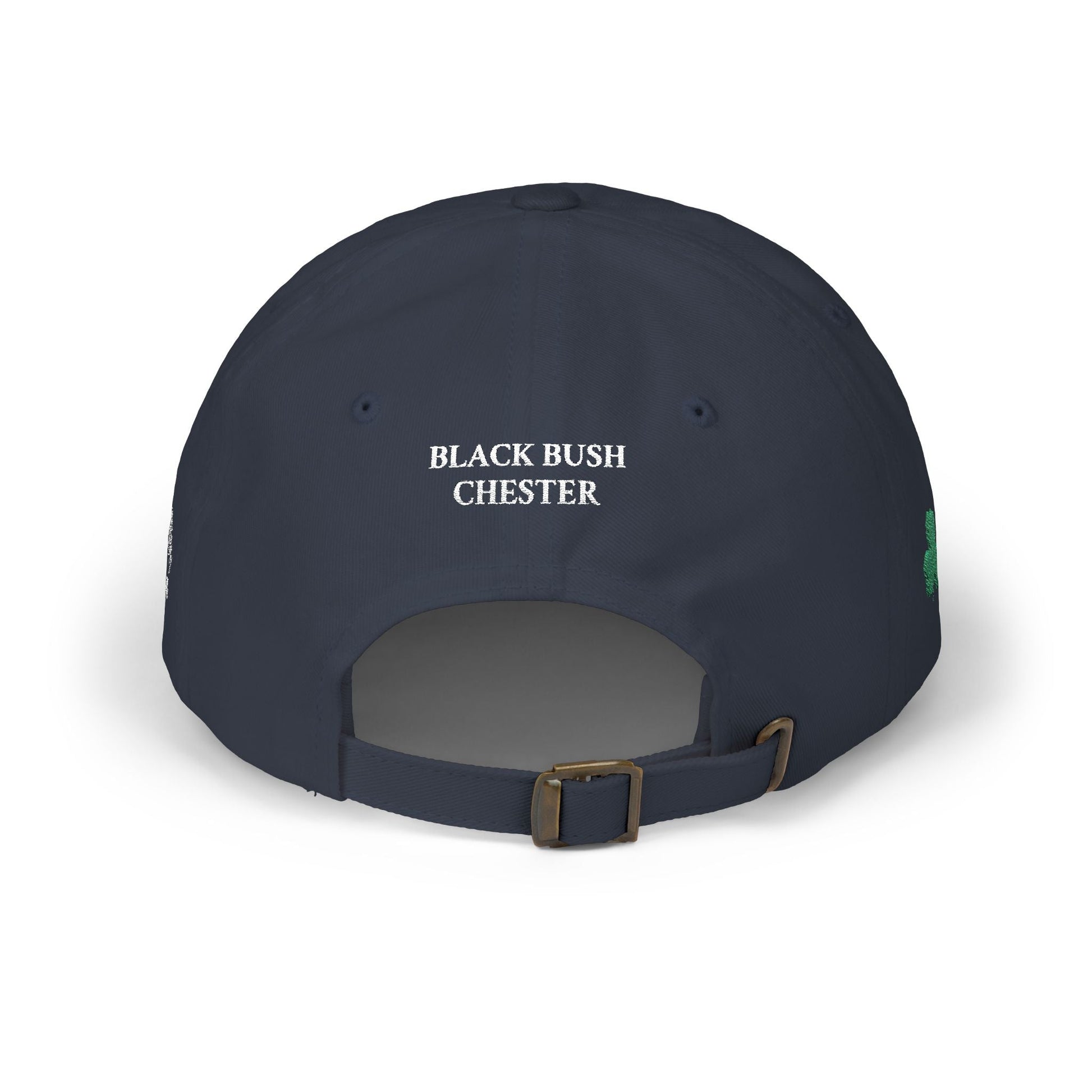 TeeFEVA Hats Classic Dad Cap — Vintage Embroided "Black Bush Bar"