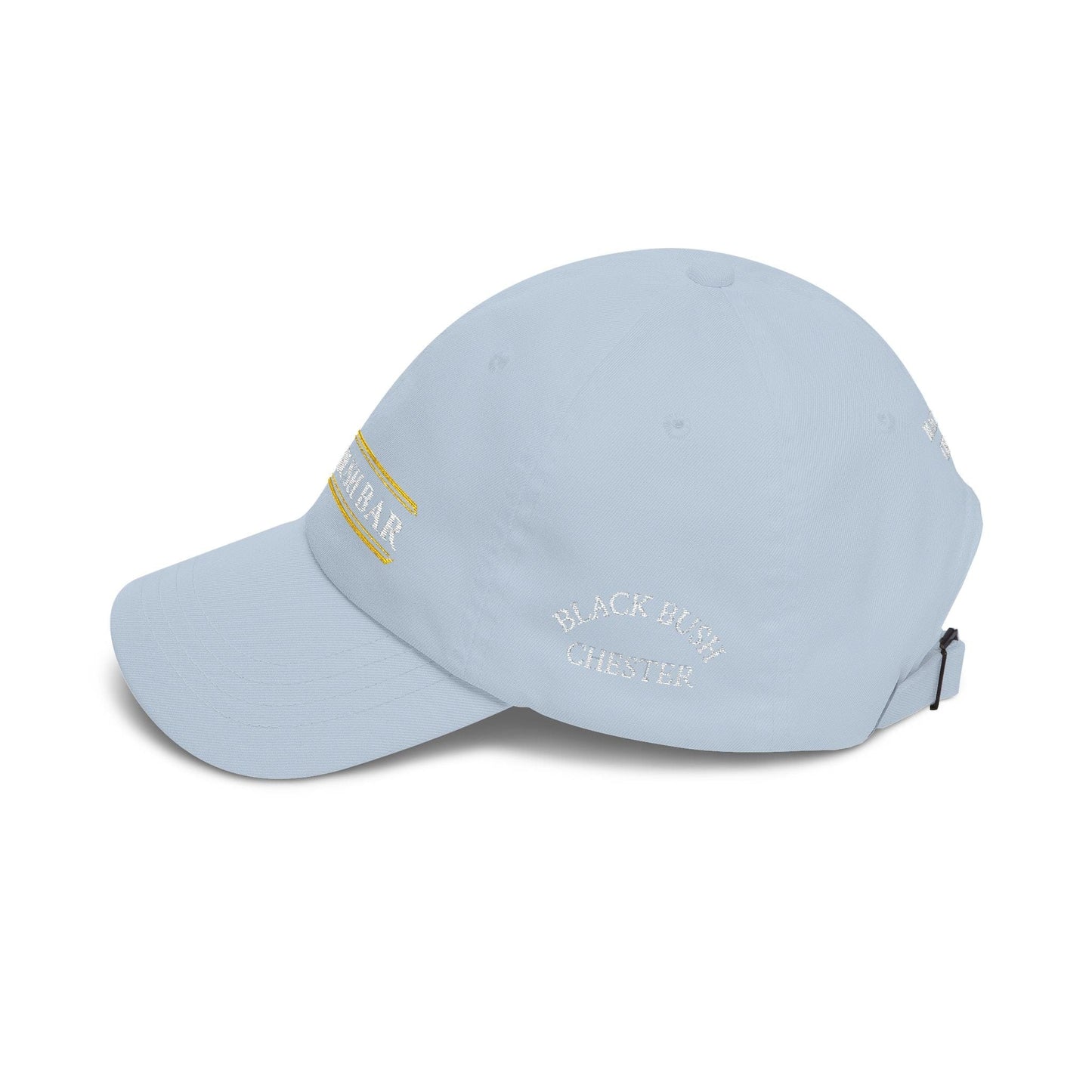 TeeFEVA Hats Classic Dad Cap — Vintage Embroided "Black Bush Bar"