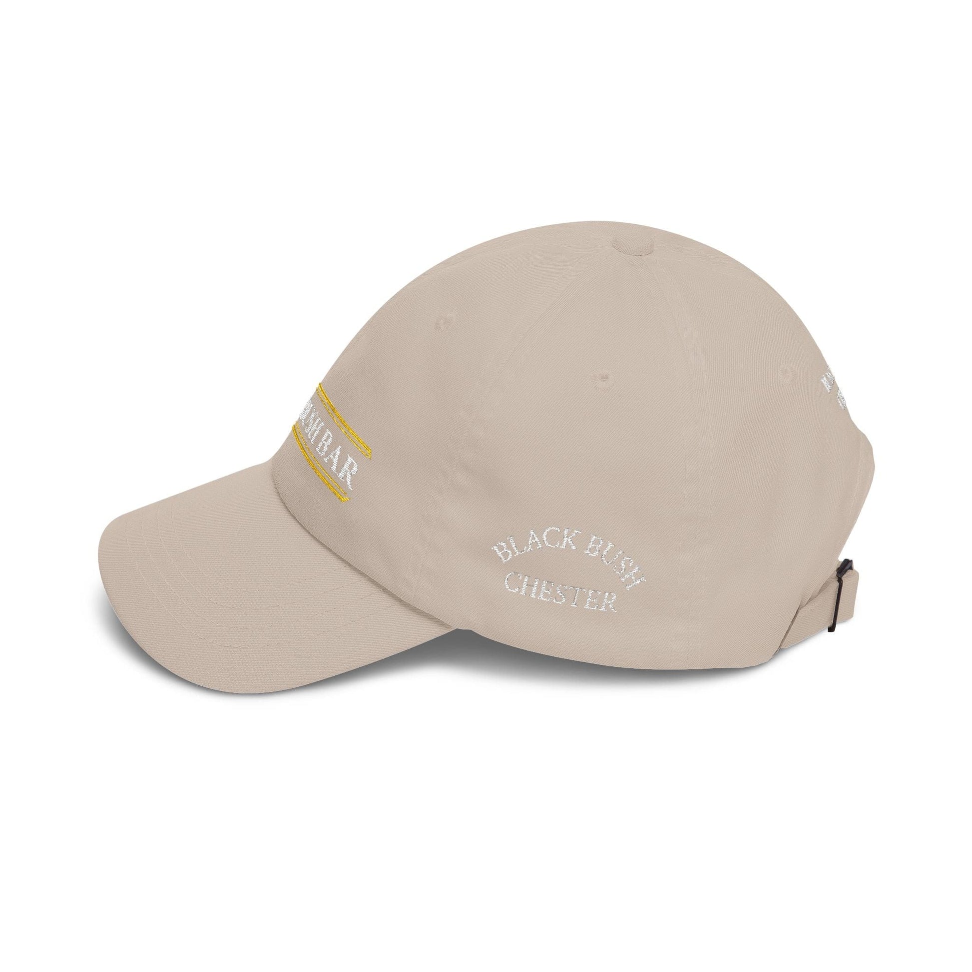 TeeFEVA Hats Classic Dad Cap — Vintage Embroided "Black Bush Bar"