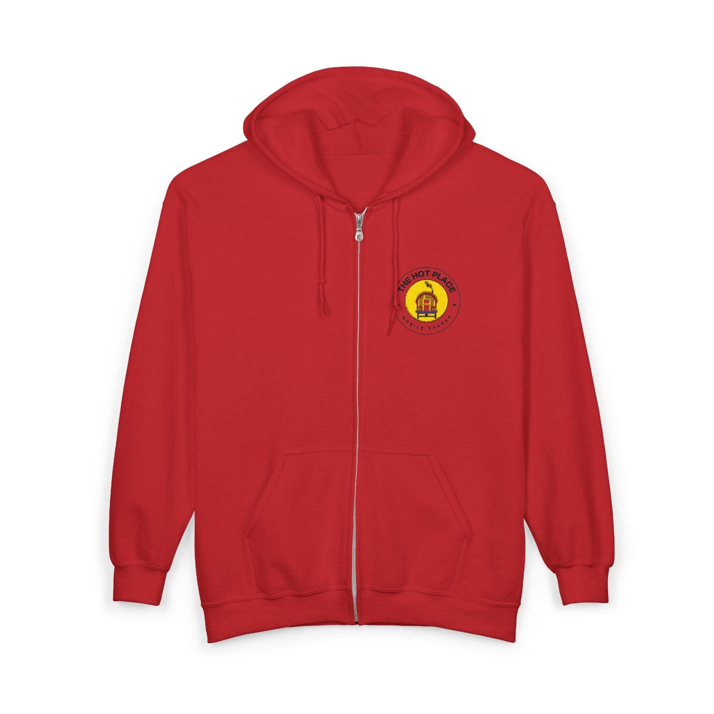 TeeFEVA Hoodie The Hot Place Embroided - Full-Zip Hoodie — 'No Prob-Llama' Cute Llama Graphic Zip-Up Sweatshirt