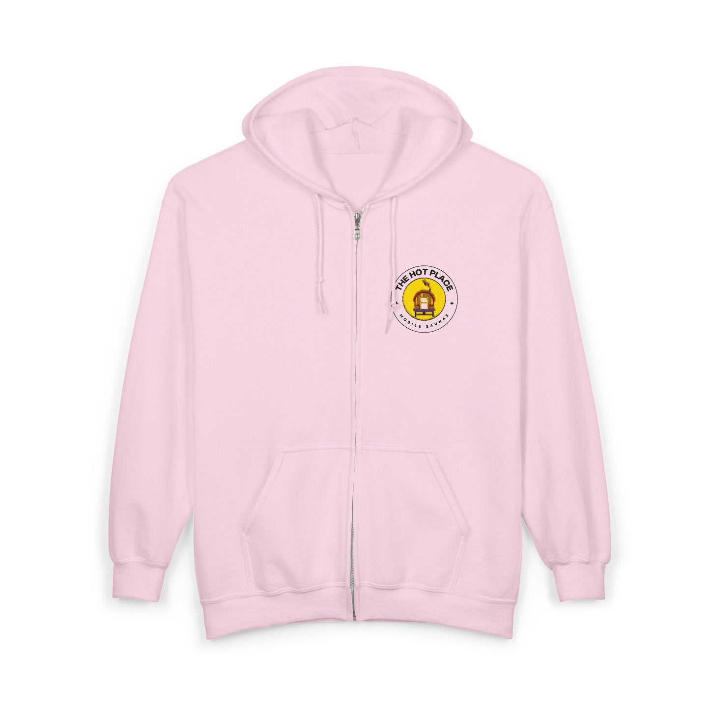 TeeFEVA Hoodie The Hot Place Embroided - Full-Zip Hoodie — 'No Prob-Llama' Cute Llama Graphic Zip-Up Sweatshirt