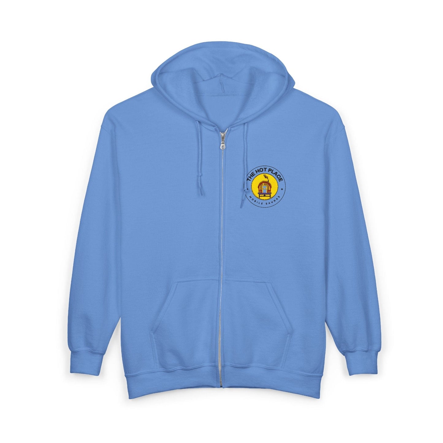 TeeFEVA Hoodie The Hot Place Embroided - Full-Zip Hoodie — 'No Prob-Llama' Cute Llama Graphic Zip-Up Sweatshirt