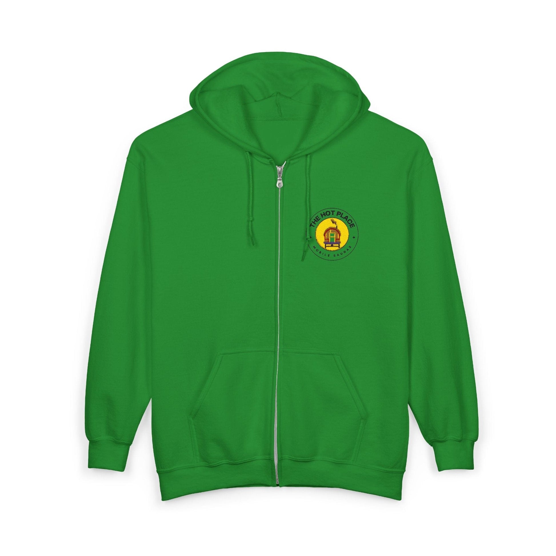 TeeFEVA Hoodie The Hot Place Embroided - Full-Zip Hoodie — 'No Prob-Llama' Cute Llama Graphic Zip-Up Sweatshirt