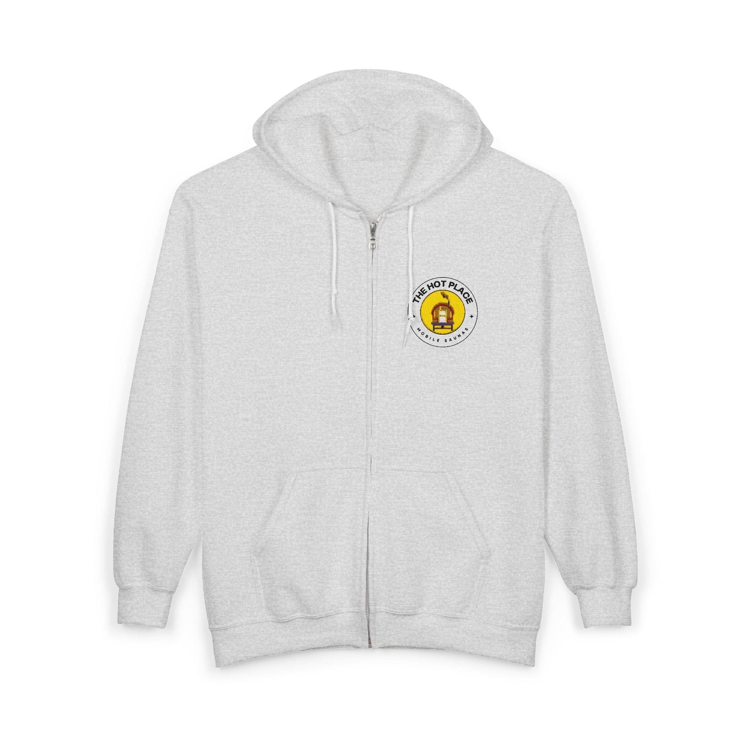 TeeFEVA Hoodie The Hot Place Embroided - Full-Zip Hoodie — 'No Prob-Llama' Cute Llama Graphic Zip-Up Sweatshirt
