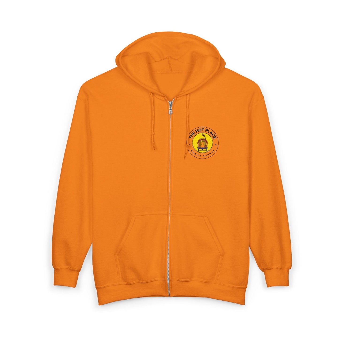 TeeFEVA Hoodie The Hot Place Embroided - Full-Zip Hoodie — 'No Prob-Llama' Cute Llama Graphic Zip-Up Sweatshirt