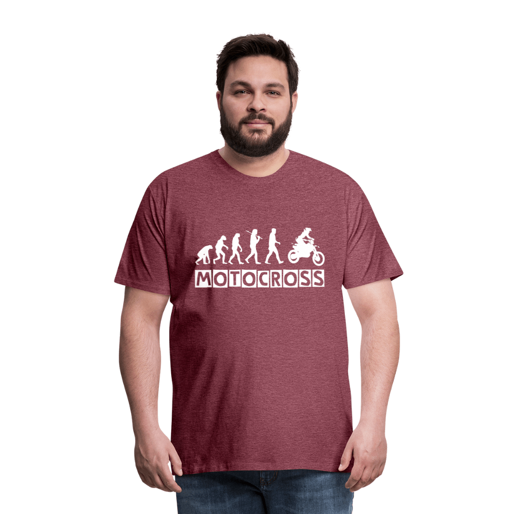 TeeFEVA Men’s Premium T-Shirt | Spreadshirt 812 Men’s Premium T-Shirt - Evolution Motocross
