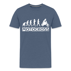 TeeFEVA Men’s Premium T-Shirt | Spreadshirt 812 Men’s Premium T-Shirt - Evolution Motocross