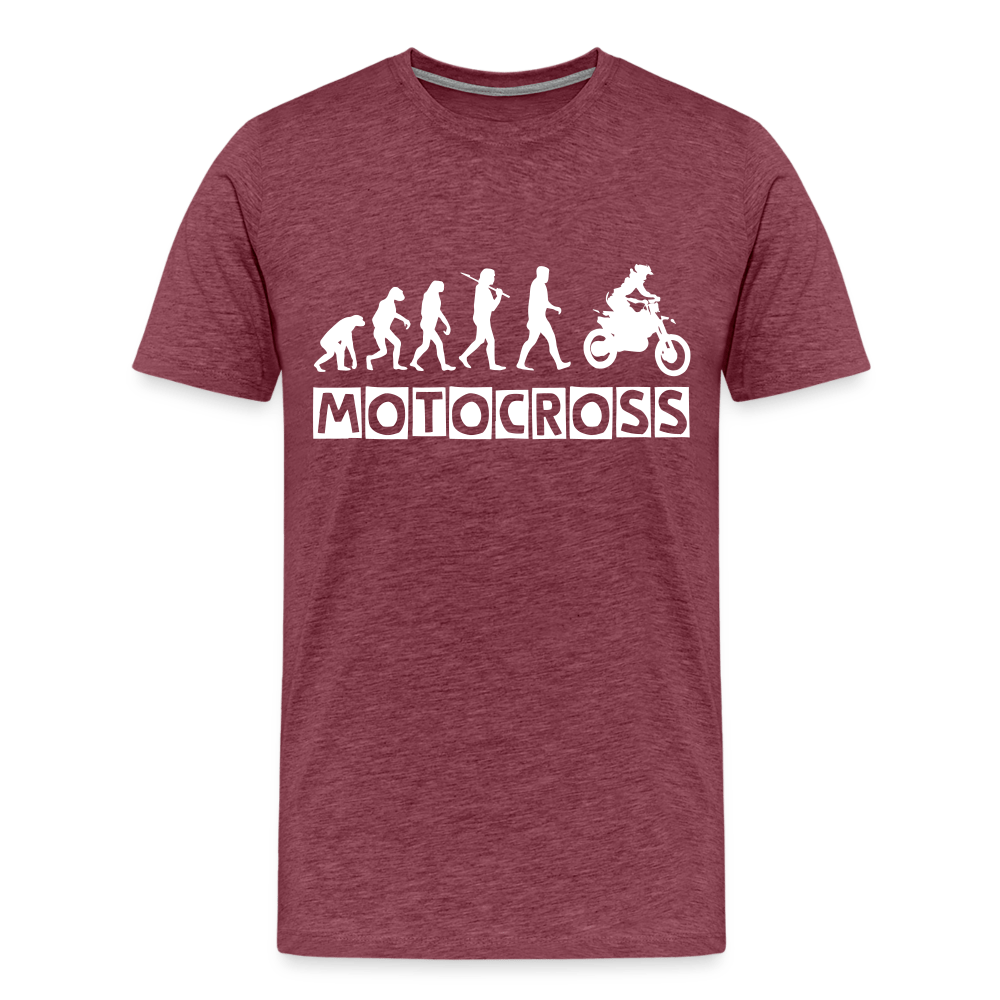TeeFEVA Men’s Premium T-Shirt | Spreadshirt 812 Men’s Premium T-Shirt - Evolution Motocross