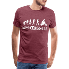 Load image into Gallery viewer, TeeFEVA Men’s Premium T-Shirt | Spreadshirt 812 Men’s Premium T-Shirt - Evolution Motocross