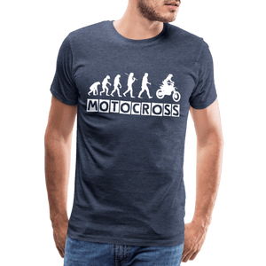 TeeFEVA Men’s Premium T-Shirt | Spreadshirt 812 Men’s Premium T-Shirt - Evolution Motocross