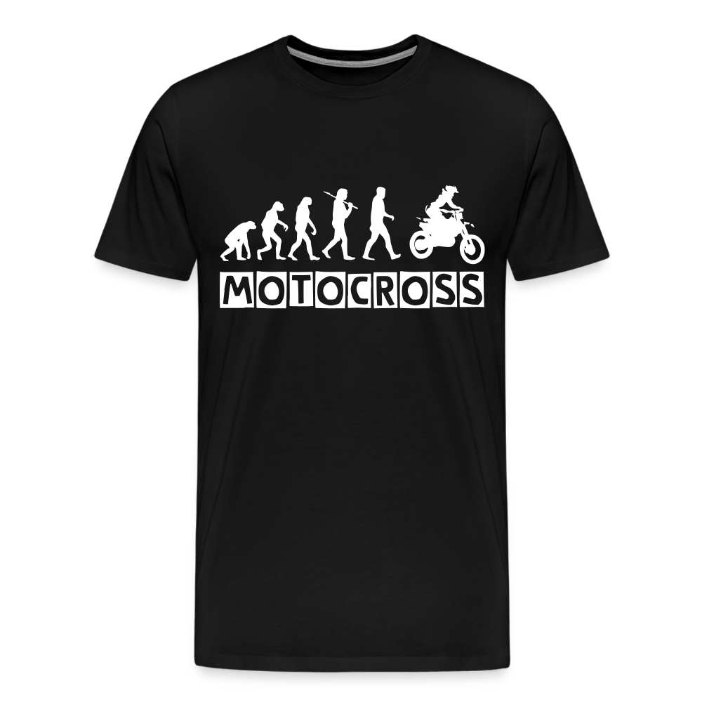 TeeFEVA Men’s Premium T-Shirt | Spreadshirt 812 Men’s Premium T-Shirt - Evolution Motocross