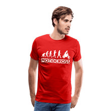 Load image into Gallery viewer, TeeFEVA Men’s Premium T-Shirt | Spreadshirt 812 Men’s Premium T-Shirt - Evolution Motocross