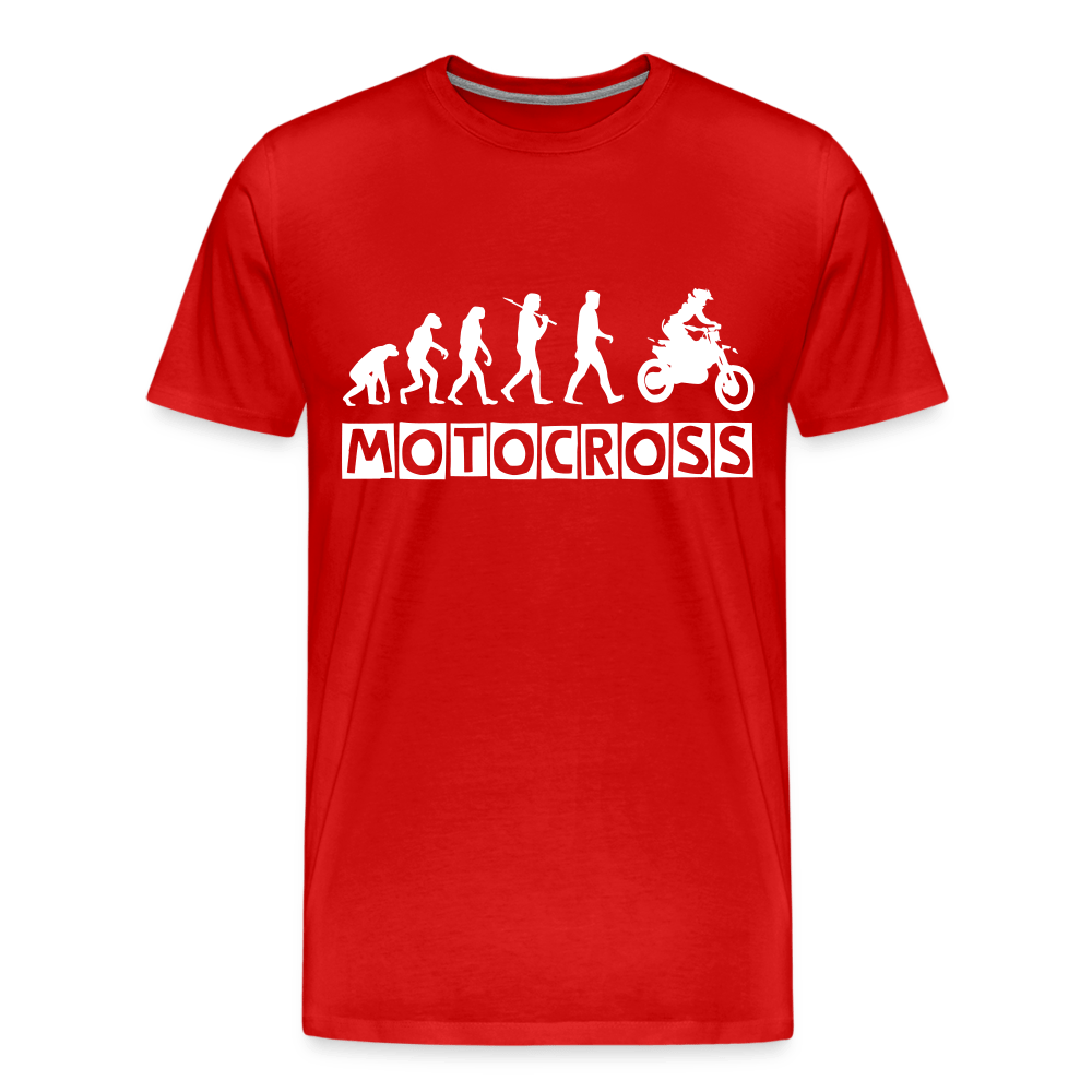 TeeFEVA Men’s Premium T-Shirt | Spreadshirt 812 Men’s Premium T-Shirt - Evolution Motocross
