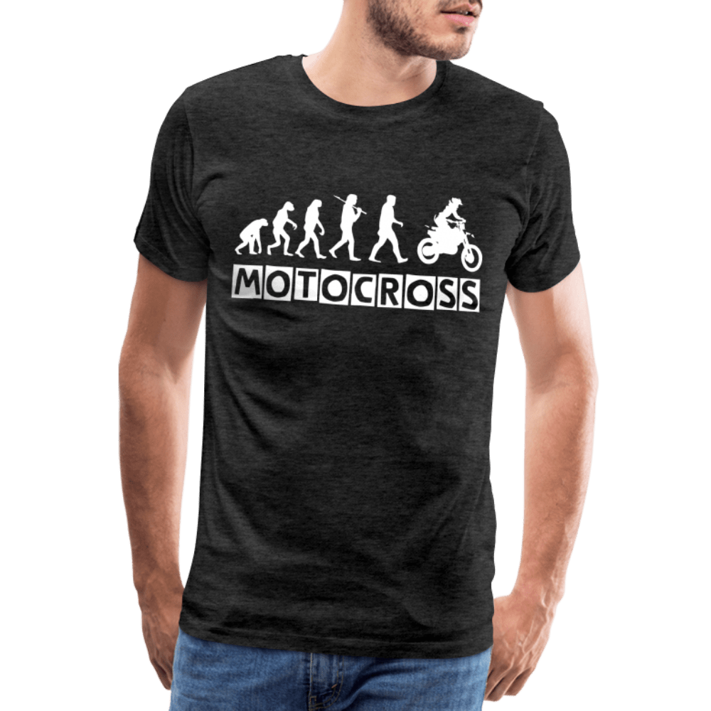 TeeFEVA Men’s Premium T-Shirt | Spreadshirt 812 Men’s Premium T-Shirt - Evolution Motocross