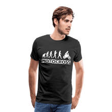 Load image into Gallery viewer, TeeFEVA Men’s Premium T-Shirt | Spreadshirt 812 Men’s Premium T-Shirt - Evolution Motocross