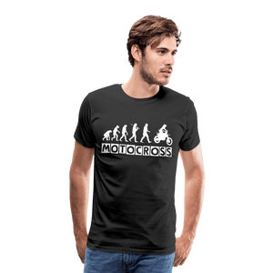 TeeFEVA Men’s Premium T-Shirt | Spreadshirt 812 Men’s Premium T-Shirt - Evolution Motocross