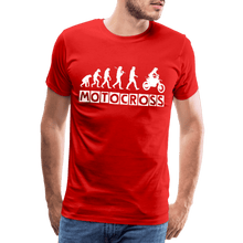 Load image into Gallery viewer, TeeFEVA Men’s Premium T-Shirt | Spreadshirt 812 Men’s Premium T-Shirt - Evolution Motocross