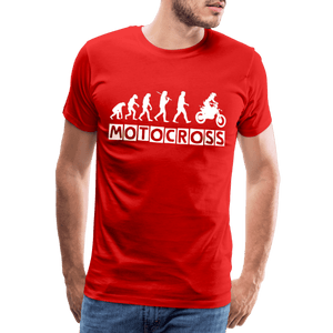 TeeFEVA Men’s Premium T-Shirt | Spreadshirt 812 Men’s Premium T-Shirt - Evolution Motocross