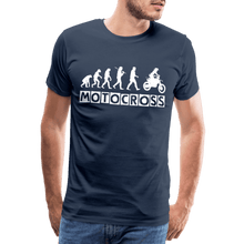 Load image into Gallery viewer, TeeFEVA Men’s Premium T-Shirt | Spreadshirt 812 Men’s Premium T-Shirt - Evolution Motocross