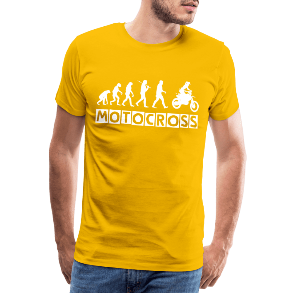 TeeFEVA Men’s Premium T-Shirt | Spreadshirt 812 Men’s Premium T-Shirt - Evolution Motocross