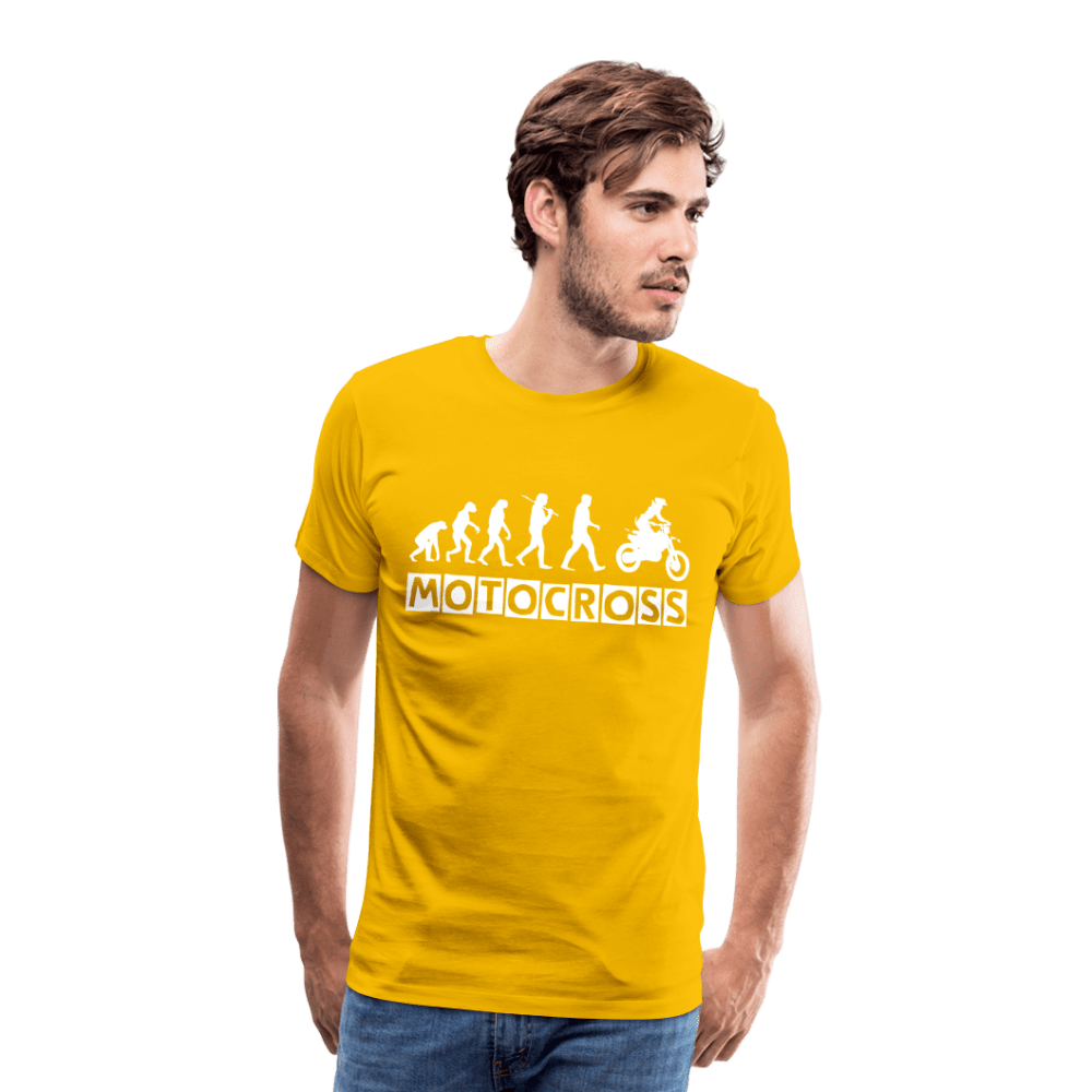 TeeFEVA Men’s Premium T-Shirt | Spreadshirt 812 Men’s Premium T-Shirt - Evolution Motocross