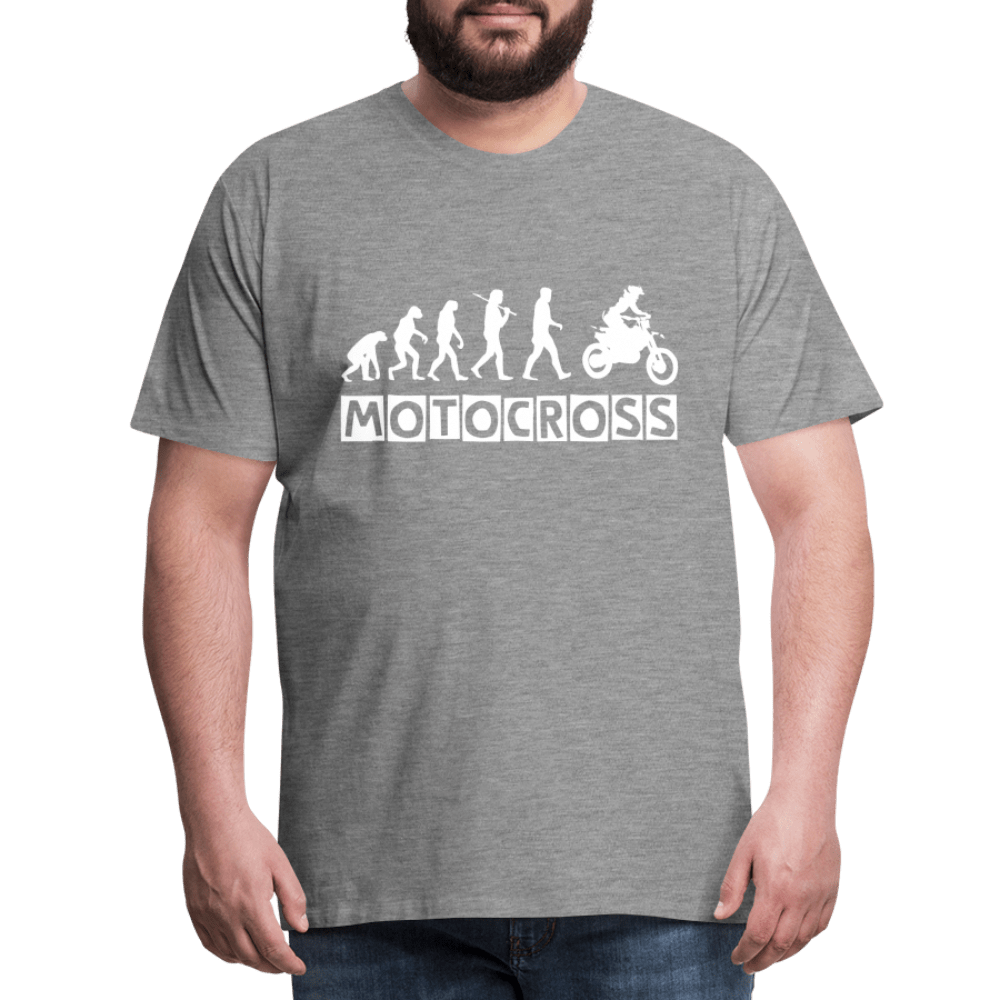 TeeFEVA Men’s Premium T-Shirt | Spreadshirt 812 Men’s Premium T-Shirt - Evolution Motocross