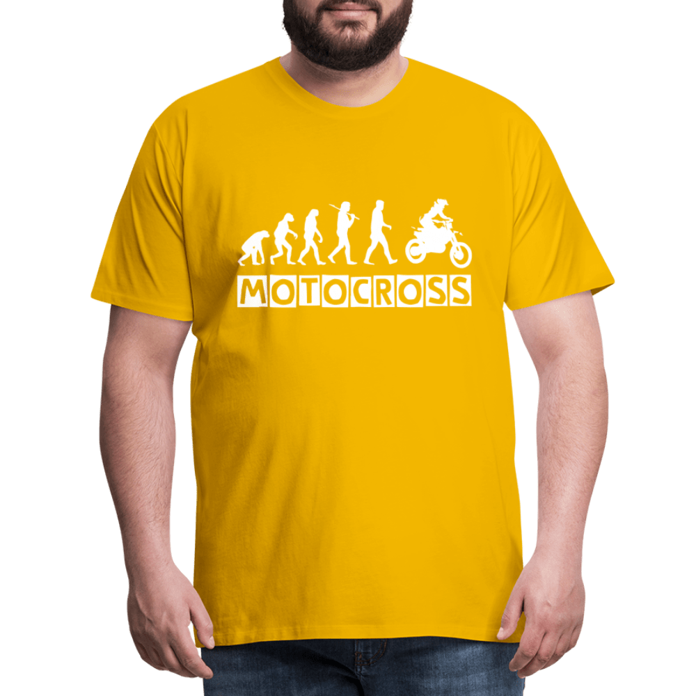 TeeFEVA Men’s Premium T-Shirt | Spreadshirt 812 Men’s Premium T-Shirt - Evolution Motocross