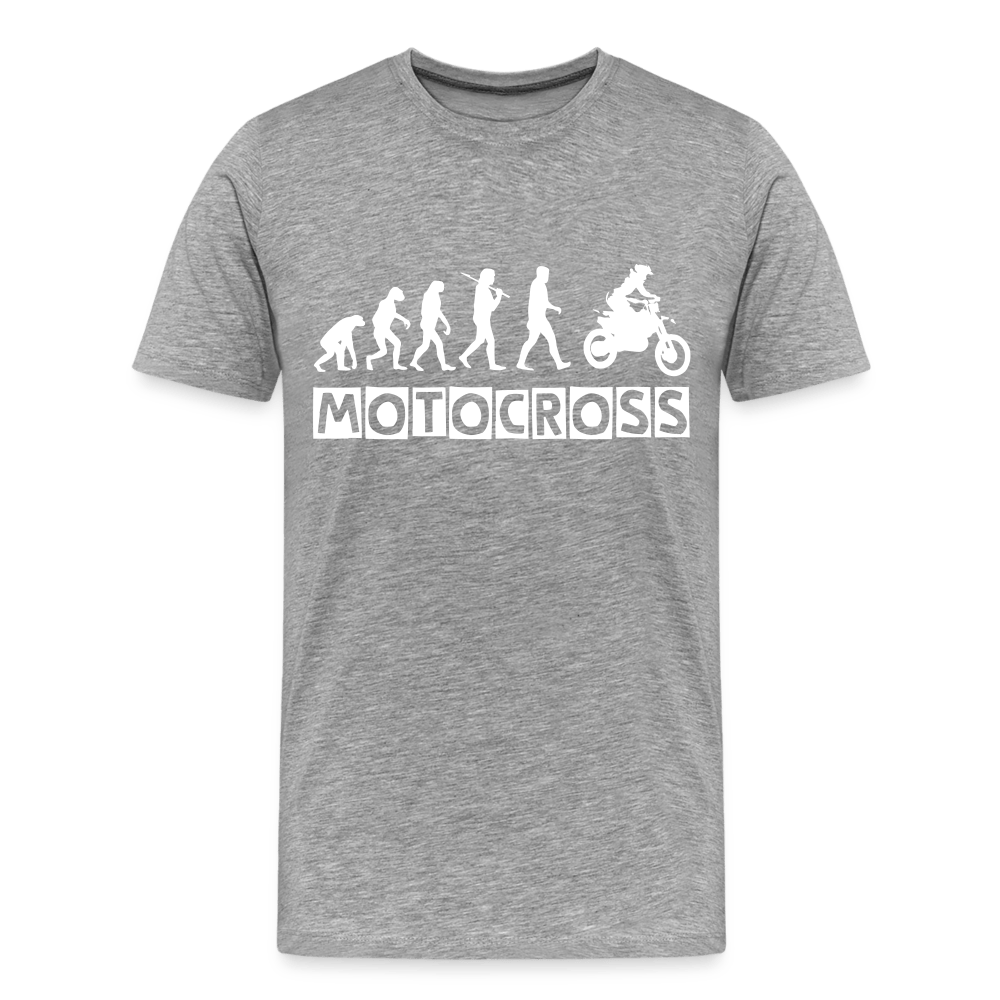 TeeFEVA Men’s Premium T-Shirt | Spreadshirt 812 Men’s Premium T-Shirt - Evolution Motocross