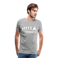 Load image into Gallery viewer, TeeFEVA Men’s Premium T-Shirt | Spreadshirt 812 Men’s Premium T-Shirt - Evolution Motocross