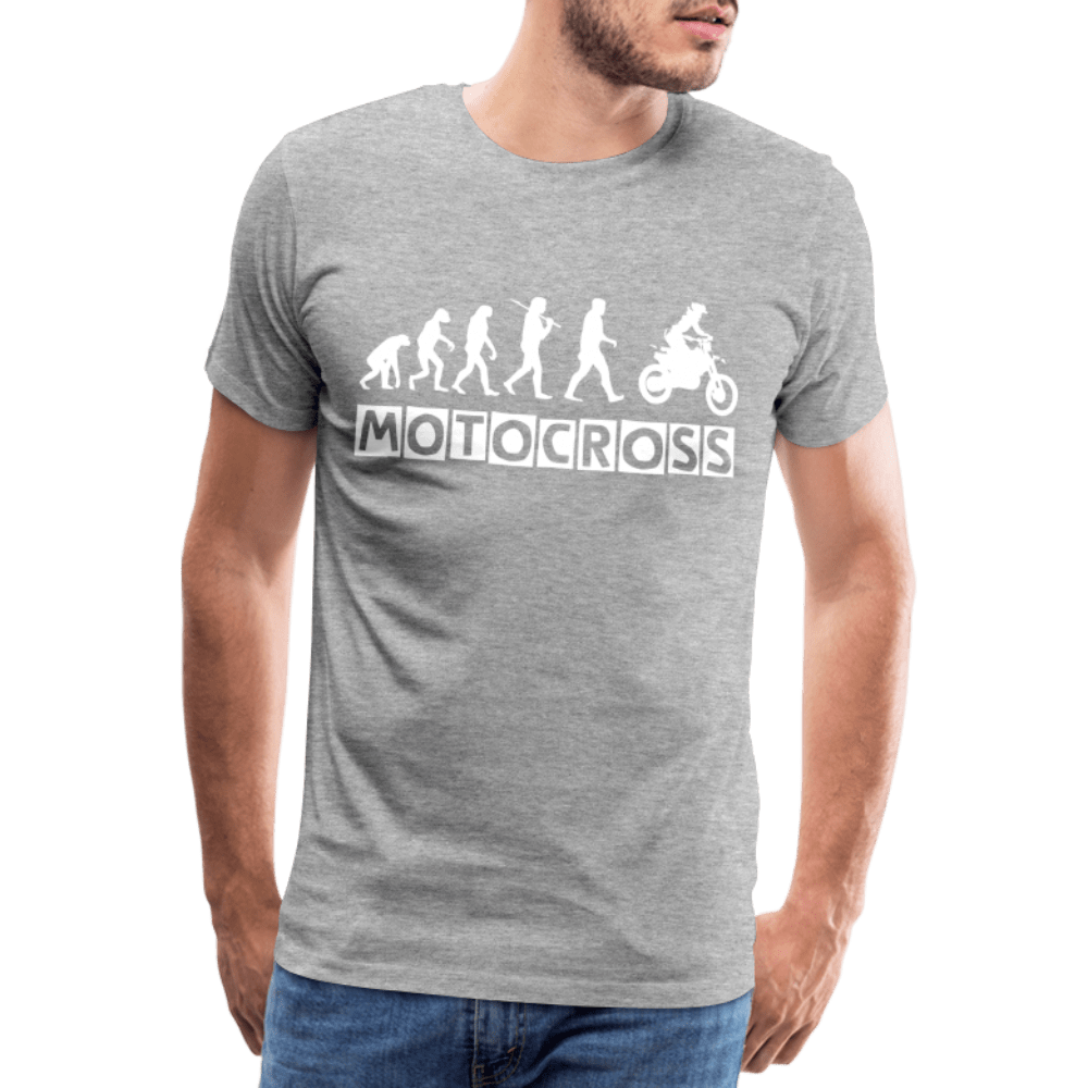 TeeFEVA Men’s Premium T-Shirt | Spreadshirt 812 Men’s Premium T-Shirt - Evolution Motocross