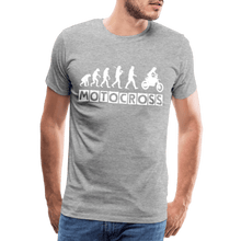 Load image into Gallery viewer, TeeFEVA Men’s Premium T-Shirt | Spreadshirt 812 Men’s Premium T-Shirt - Evolution Motocross