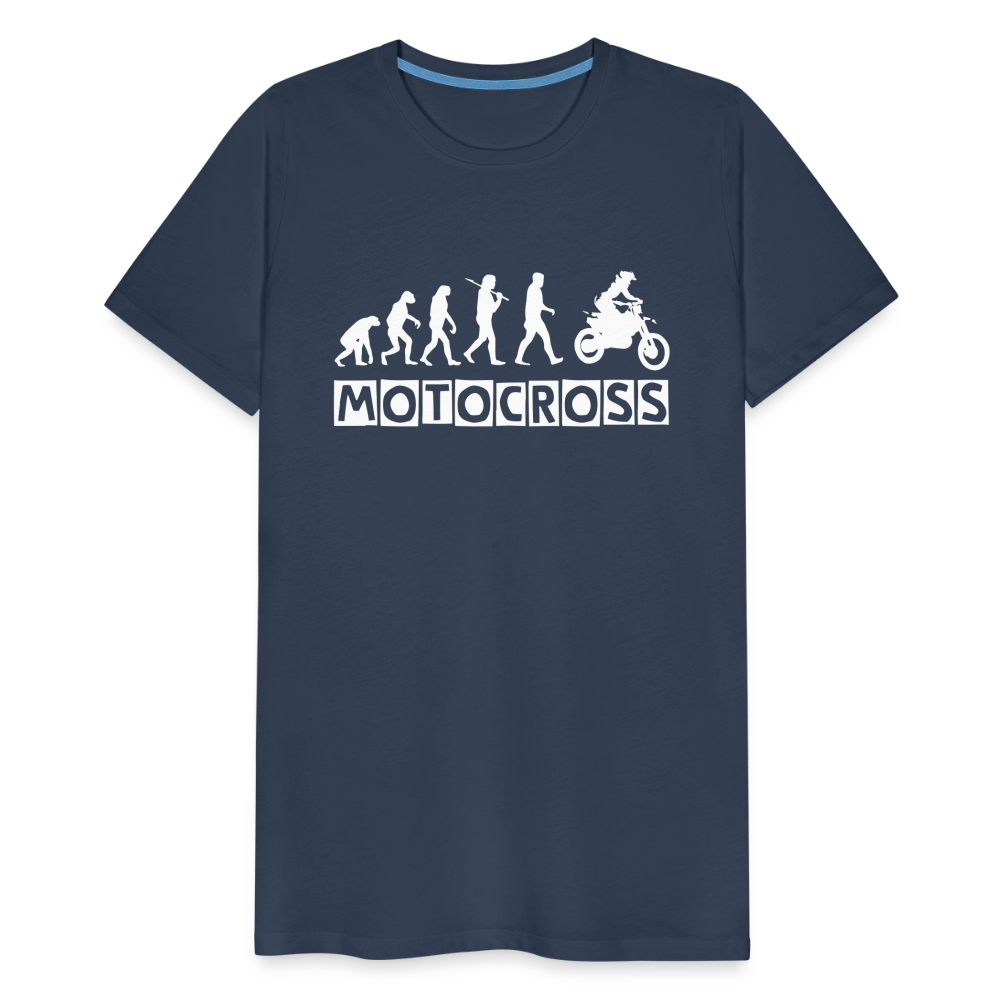 TeeFEVA Men’s Premium T-Shirt | Spreadshirt 812 Men’s Premium T-Shirt - Evolution Motocross