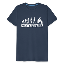 Load image into Gallery viewer, TeeFEVA Men’s Premium T-Shirt | Spreadshirt 812 Men’s Premium T-Shirt - Evolution Motocross