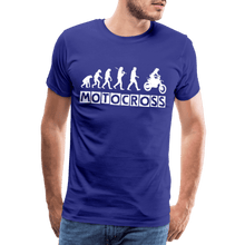 Load image into Gallery viewer, TeeFEVA Men’s Premium T-Shirt | Spreadshirt 812 Men’s Premium T-Shirt - Evolution Motocross