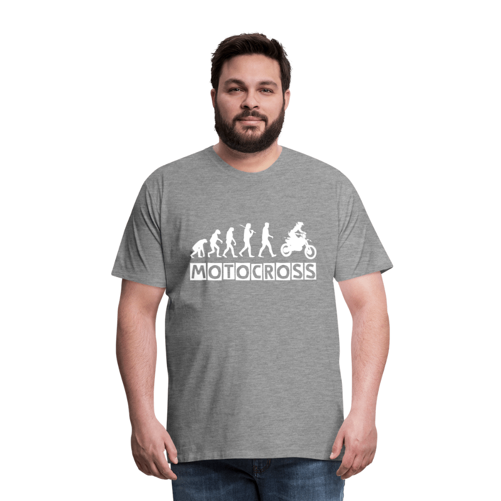 TeeFEVA Men’s Premium T-Shirt | Spreadshirt 812 Men’s Premium T-Shirt - Evolution Motocross