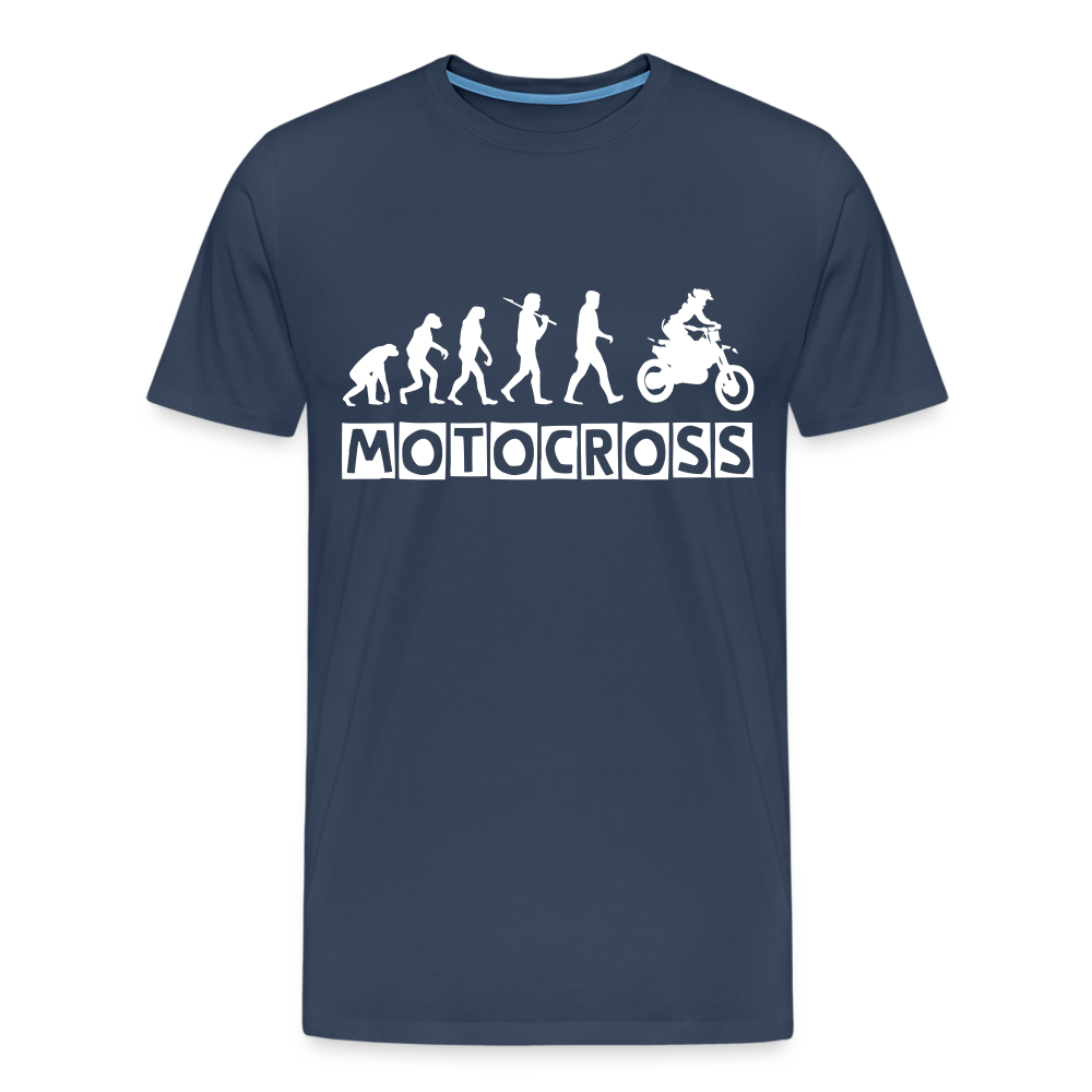 TeeFEVA Men’s Premium T-Shirt | Spreadshirt 812 Men’s Premium T-Shirt - Evolution Motocross