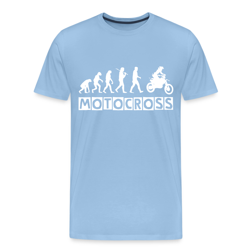 TeeFEVA Men’s Premium T-Shirt | Spreadshirt 812 Men’s Premium T-Shirt - Evolution Motocross