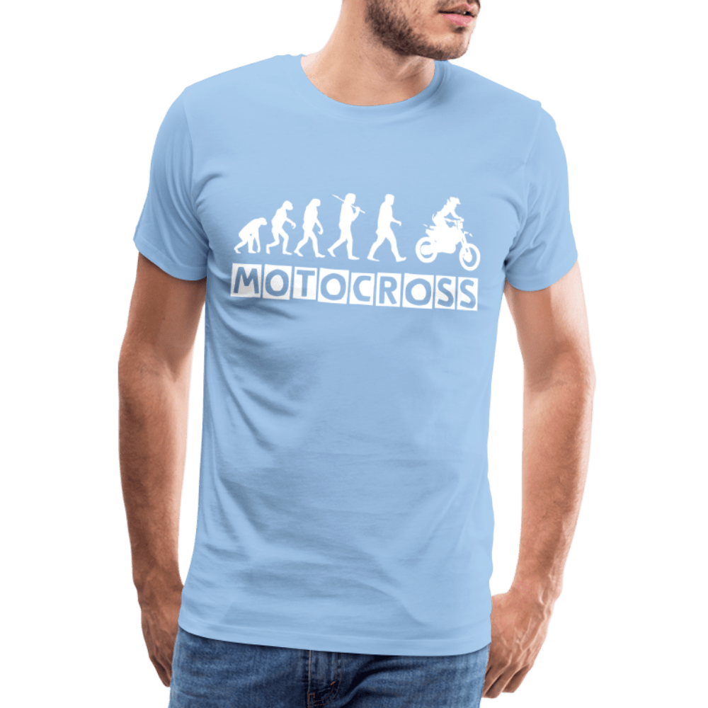 TeeFEVA Men’s Premium T-Shirt | Spreadshirt 812 Men’s Premium T-Shirt - Evolution Motocross