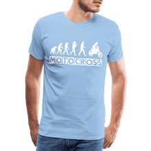 Load image into Gallery viewer, TeeFEVA Men’s Premium T-Shirt | Spreadshirt 812 Men’s Premium T-Shirt - Evolution Motocross