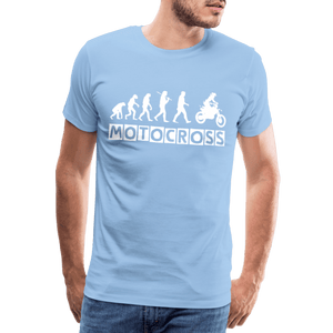 TeeFEVA Men’s Premium T-Shirt | Spreadshirt 812 Men’s Premium T-Shirt - Evolution Motocross