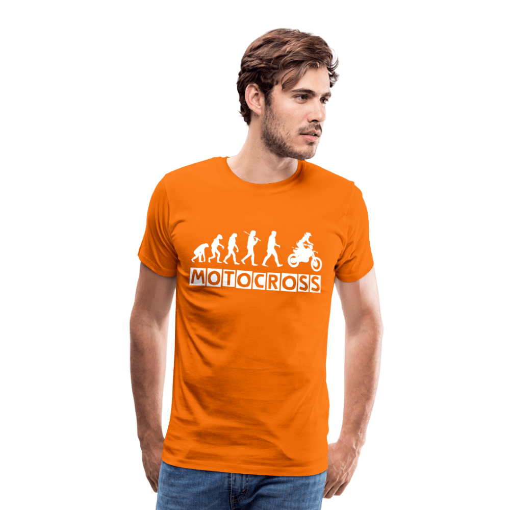 TeeFEVA Men’s Premium T-Shirt | Spreadshirt 812 Men’s Premium T-Shirt - Evolution Motocross