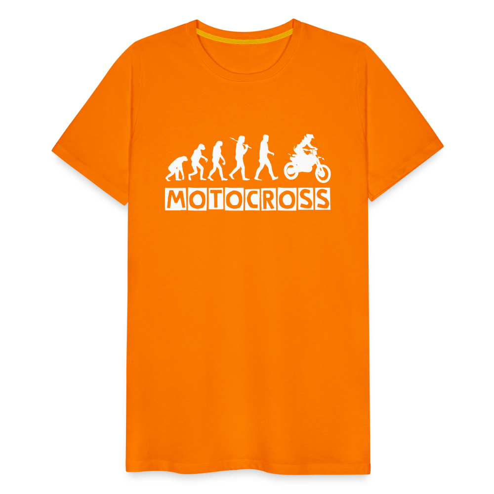 TeeFEVA Men’s Premium T-Shirt | Spreadshirt 812 Men’s Premium T-Shirt - Evolution Motocross