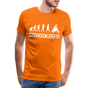 TeeFEVA Men’s Premium T-Shirt | Spreadshirt 812 Men’s Premium T-Shirt - Evolution Motocross