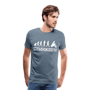 TeeFEVA Men’s Premium T-Shirt | Spreadshirt 812 Men’s Premium T-Shirt - Evolution Motocross